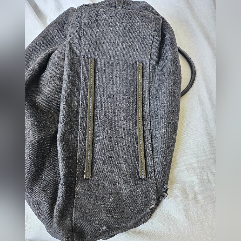 GUCCI tote black denim interlocking G Vintage - Picture 15 of 15